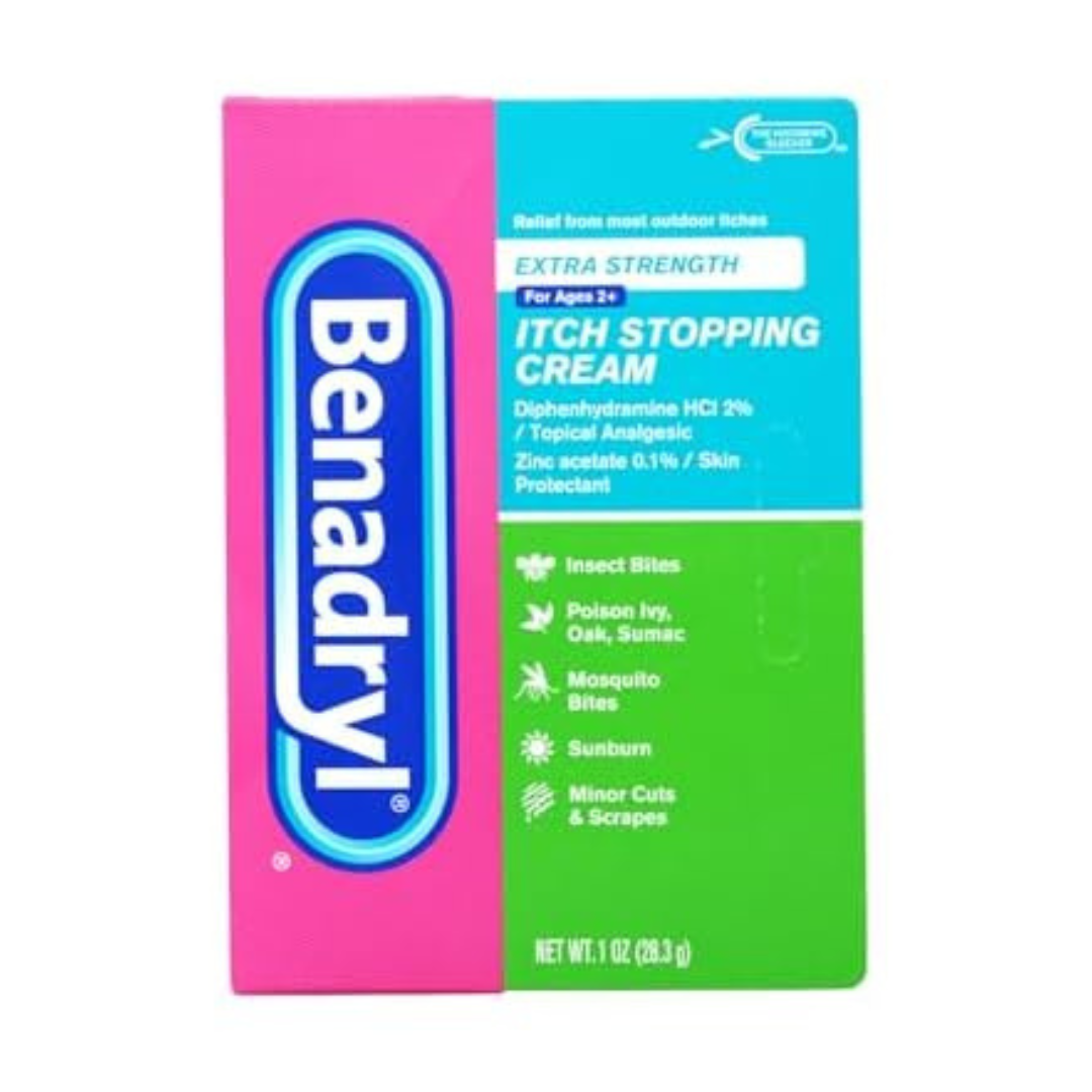 Benadryl Extra Strength Itch Stopping Anti-Itch Cream