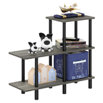 Furinno Turn-N-Tube 3-Tier Cube Ladder Shelf