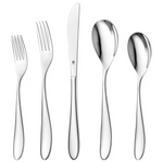 30-Piece Danialli 18/10 Stainless Steel Flatware Set For 6 (Silver)