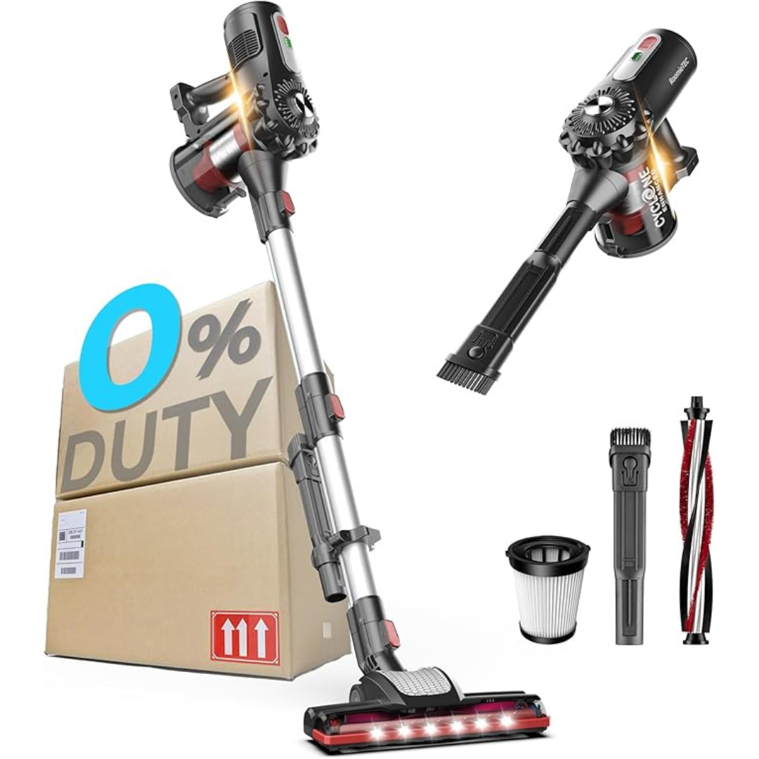 Lightweight 2-in-1 Handheld Cordless Stick Vacuum Cleaner