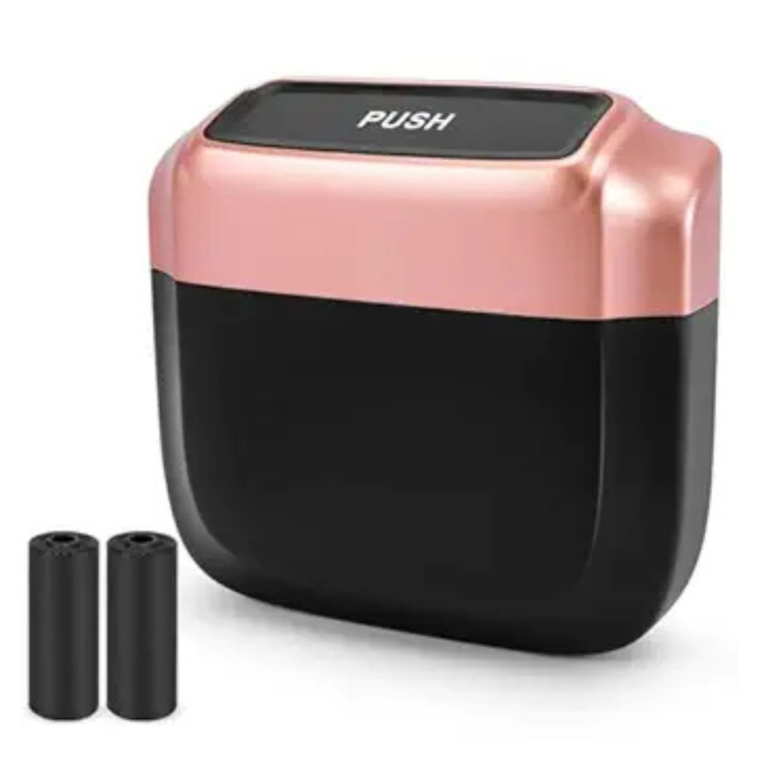 2 Pack Leakproof Car Trash Can with Lid