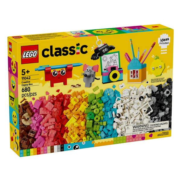 680-Piece LEGO Classic Creative Happy Box Building Toy Set (11042)