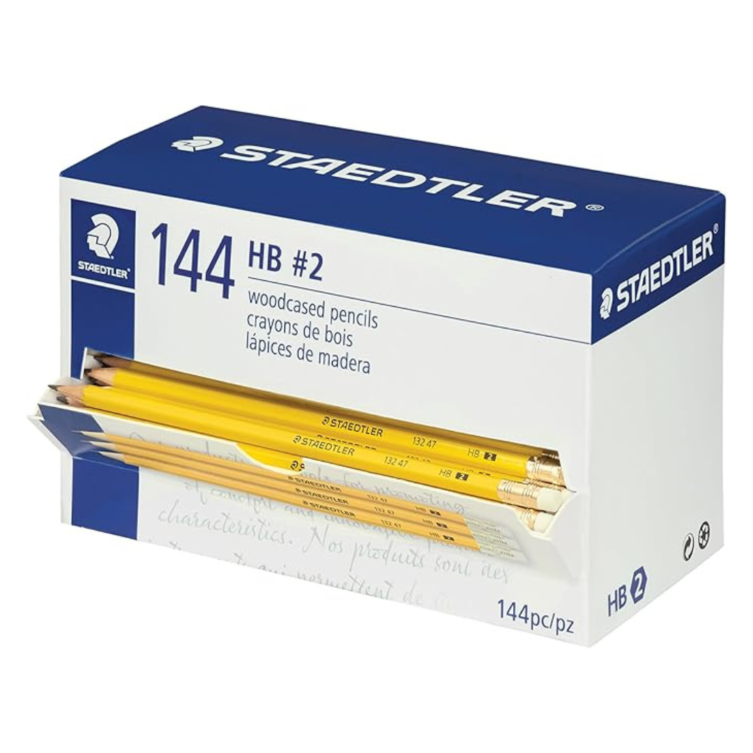 144-Pack Yellow School Pencils