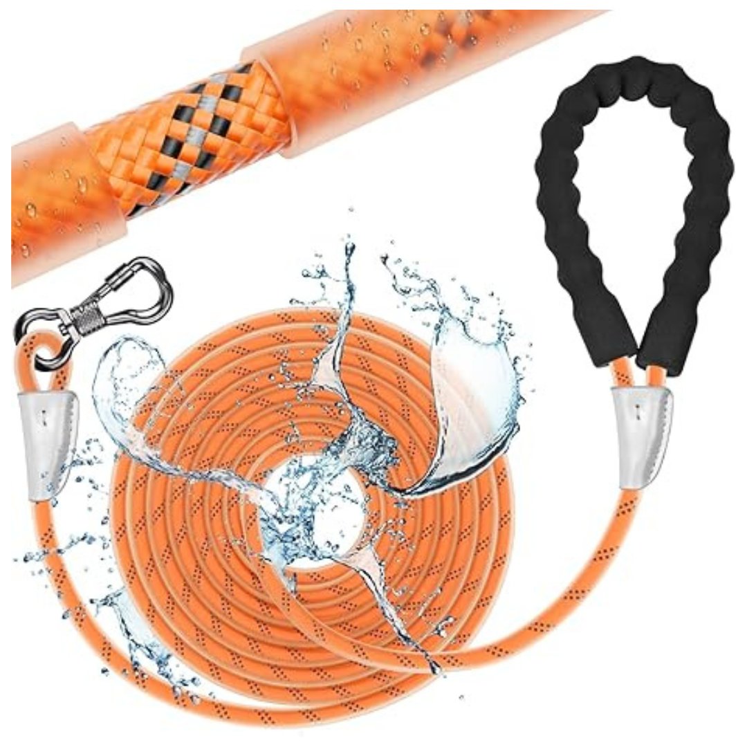 50ft Heavy Duty Wateproof Long Dog Leash