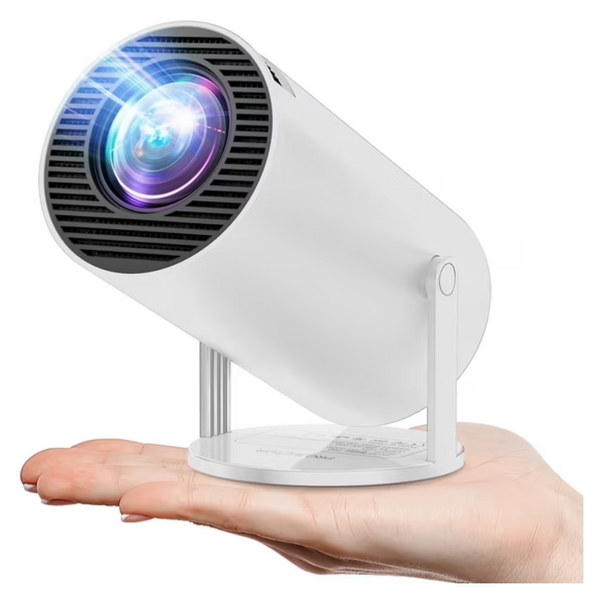 Smart 4K 1080P Mini Movie Projector (White or Black)