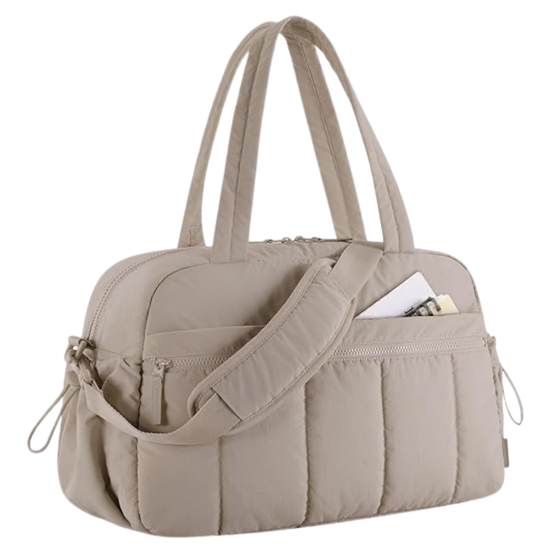 Bagsmart Women's Carry On Weekender Water Resistant Duffle Bag