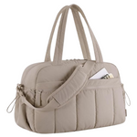 Bagsmart Women's Carry On Weekender Water Resistant Duffle Bag