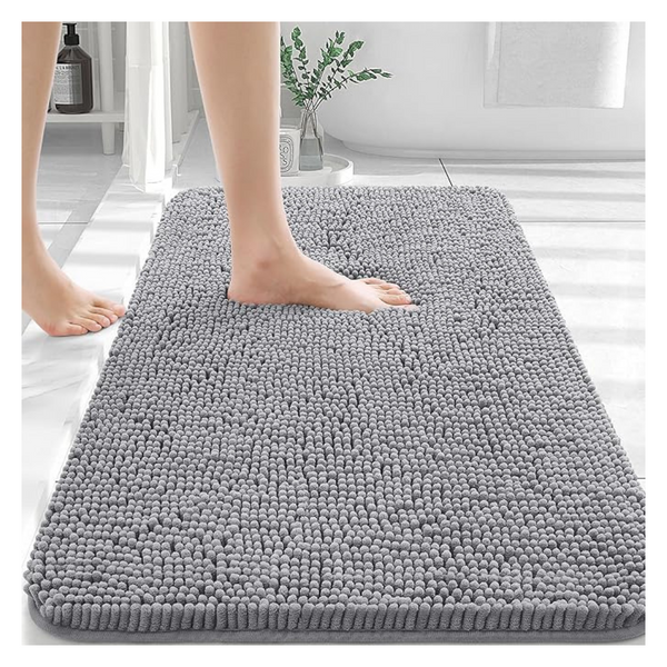 30" x 20" Extra Soft Absorbent Chenille Bath Rugs