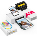 Liene M100 4"x6'' Wi-Fi Portable Photo Printer W/ 100-Sheets & 3 Cartridges