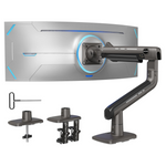 Huanuo Heavy Duty Single Monitor Aluminum Arm For Screens Up To 49"