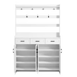 Harper & Bright Designs 4-Door Shoe Storage Cabinet