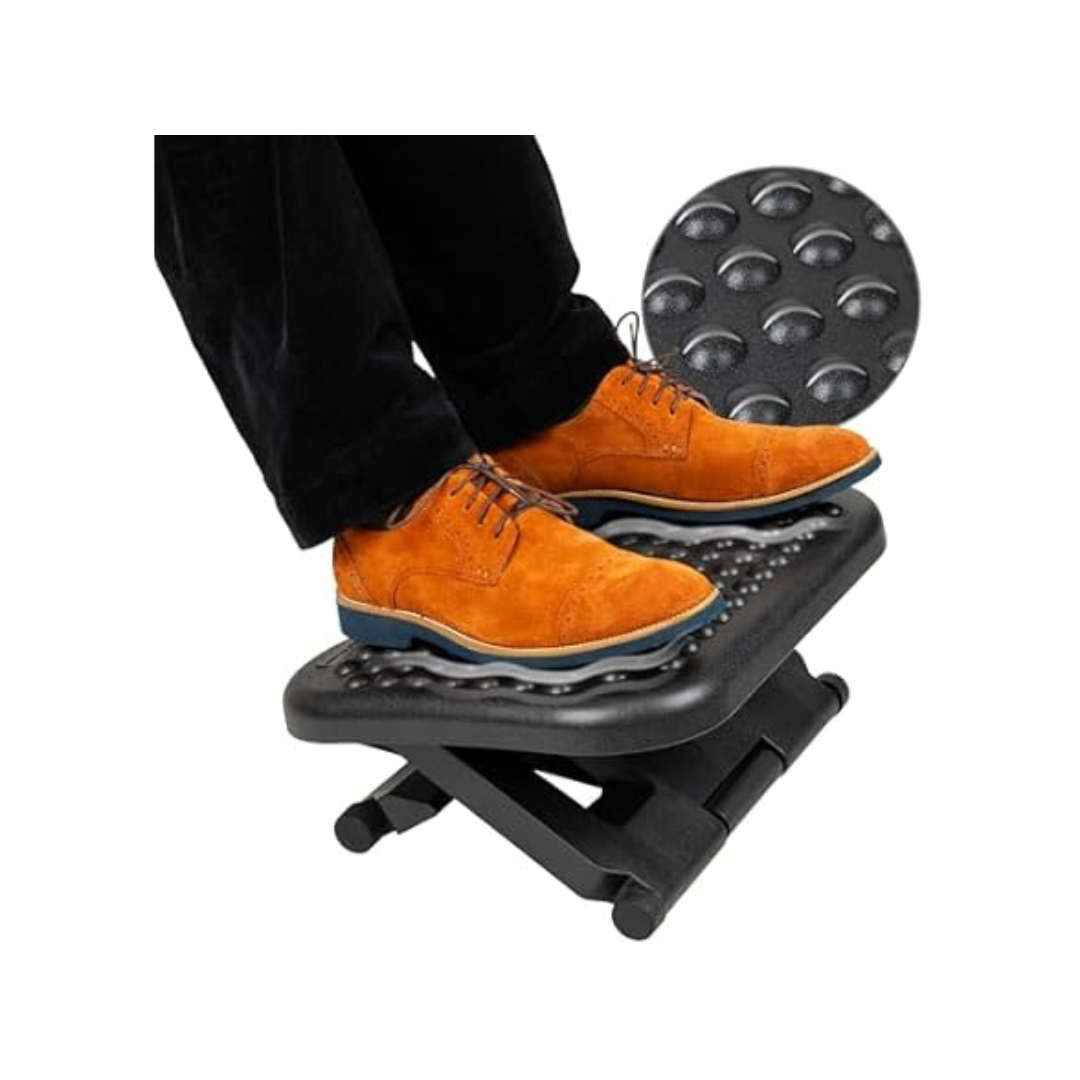 Mind Reader Under Desk Height Adjustable Foot Rest