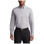 Van Heusen Men's Regular Fit Silky Poplin Solid Dress Shirts