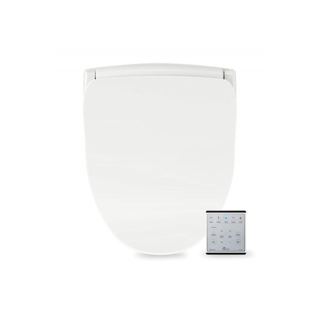 Bio Bidet Slim Two Electric Round Toilet Seat With Warm Water
