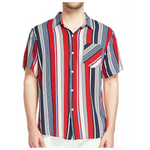 Men's Summer Short Sleeve Button Down Hawaiian Shirt