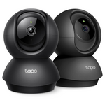 2-Pack TP-Link Tapo 2K Pan/Tilt Indoor WiFi Security Camera W/ Night Vision