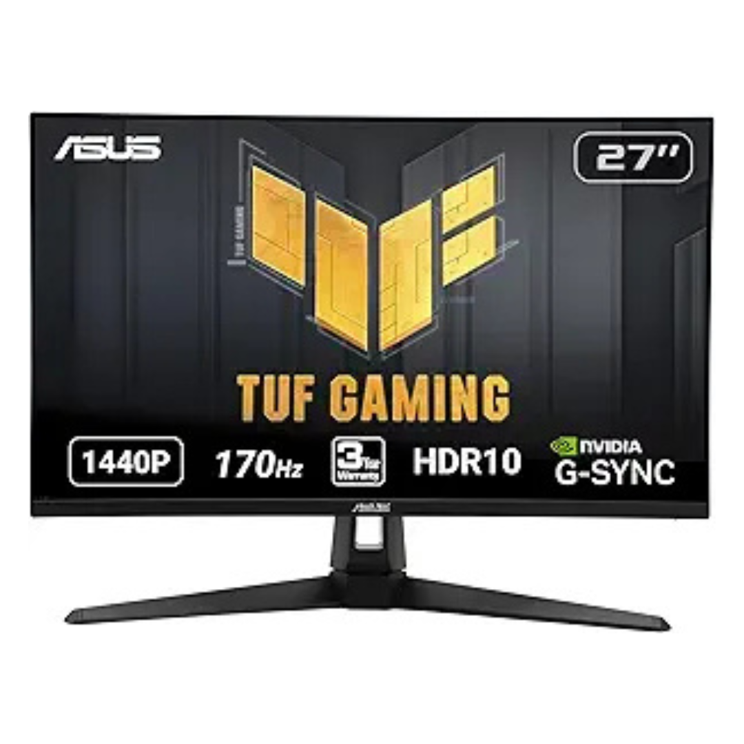 Asus TUF 27" 1440p 170Hz 1ms HDR IPS FreeSync/G-sync Gaming Monitor