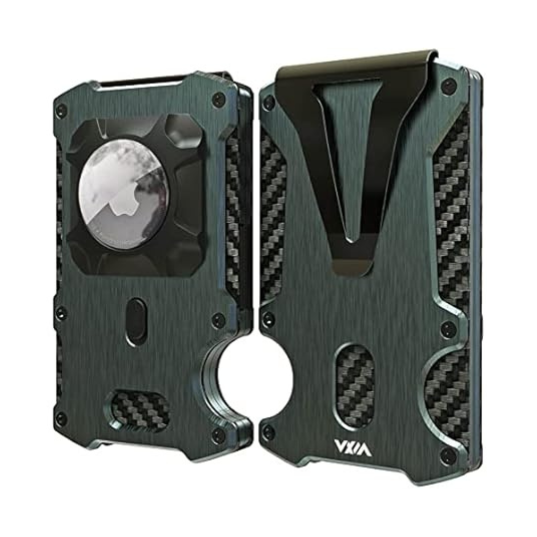 Men's RFID Blocking Card Holder Airtag Wallet