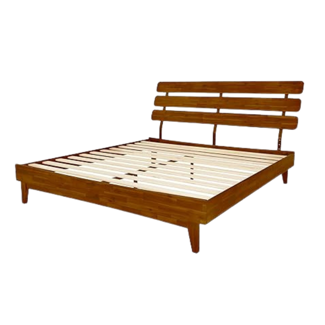 Bme Caden 15" Deluxe King Bed Frame with Headboard