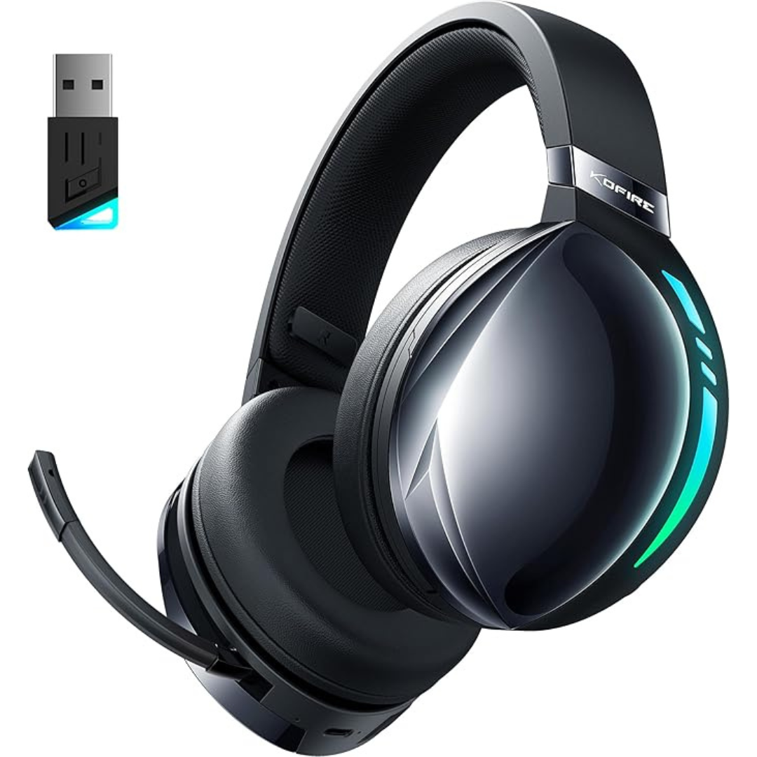 Wireless 2.4GHz Bluetooth Gaming Headphones
