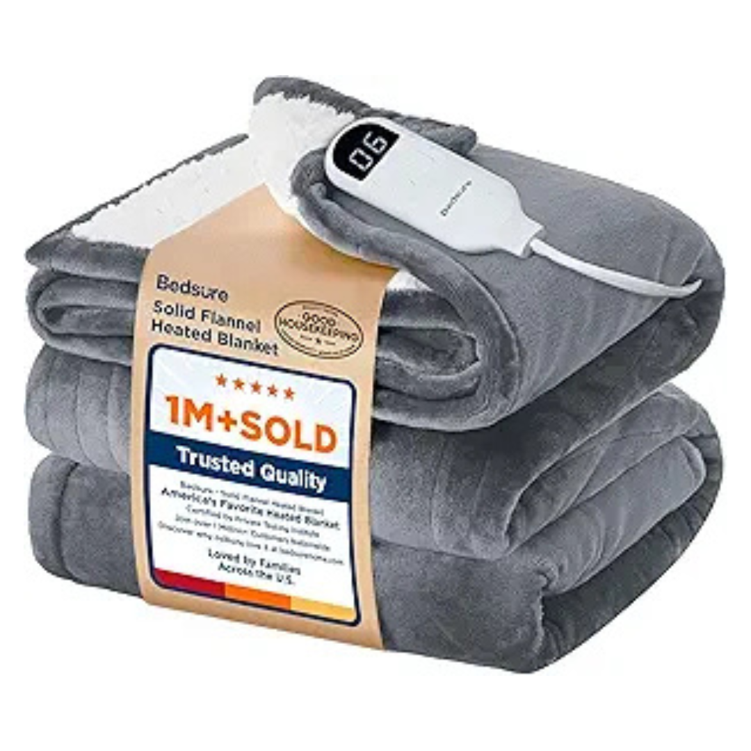 Bedsure 50" x 60" Heated Electric Throw Blanket