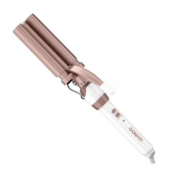 Conair Double Ceramic Rose Gold Triple Hair Waver