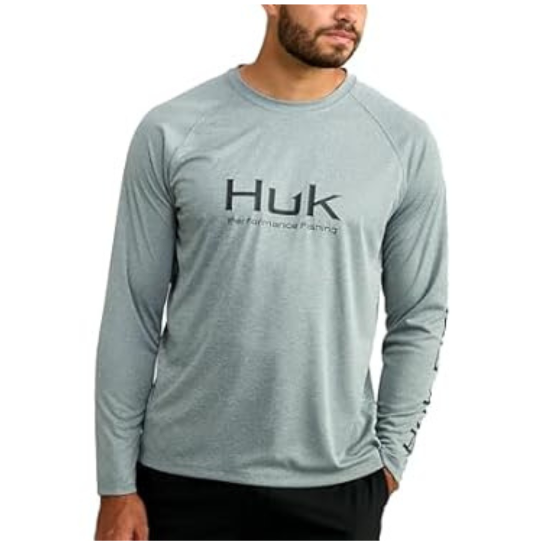HUK Men's Standard Pursuit Vented Long Sleeve 30 UPF Shirt