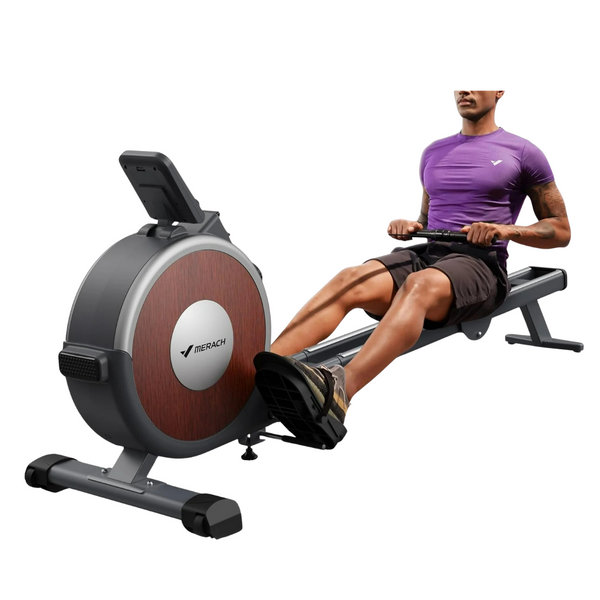 Merach Max 350lb Weight Capacity Magnetic Rowing Machine