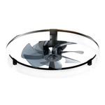 Coonyes 20" Low Profile Ceiling Fans With Lights & Remote