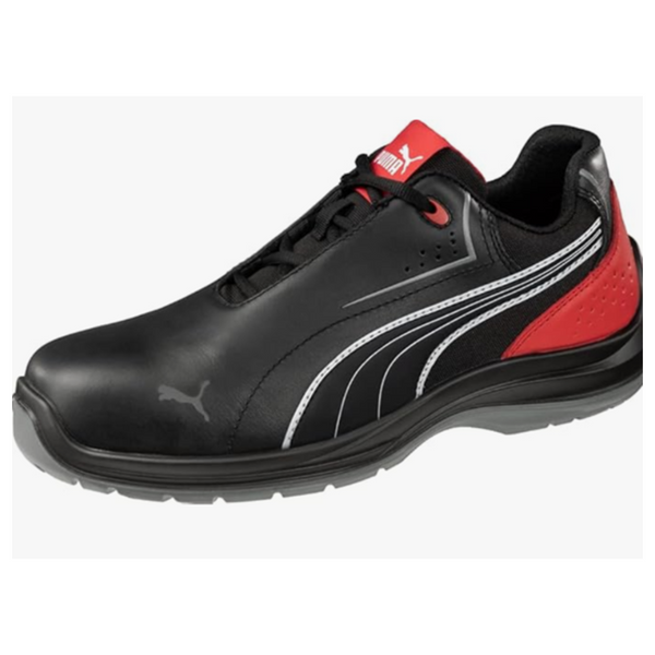 PUMA Men's Touring Black Low Industrial Shoes