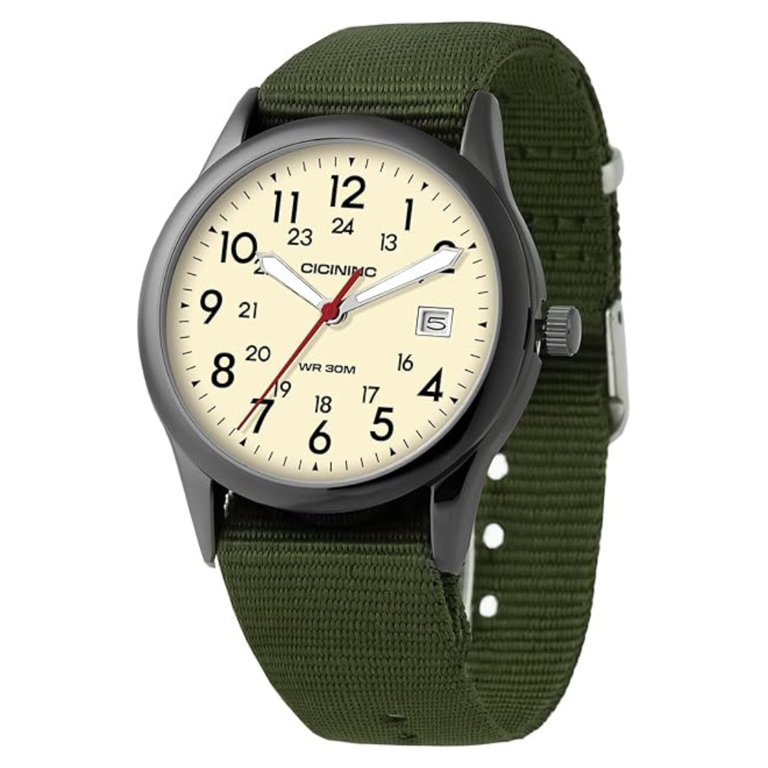 Cicininc Unisex Expedition Scout 38mm Military Analog Watch