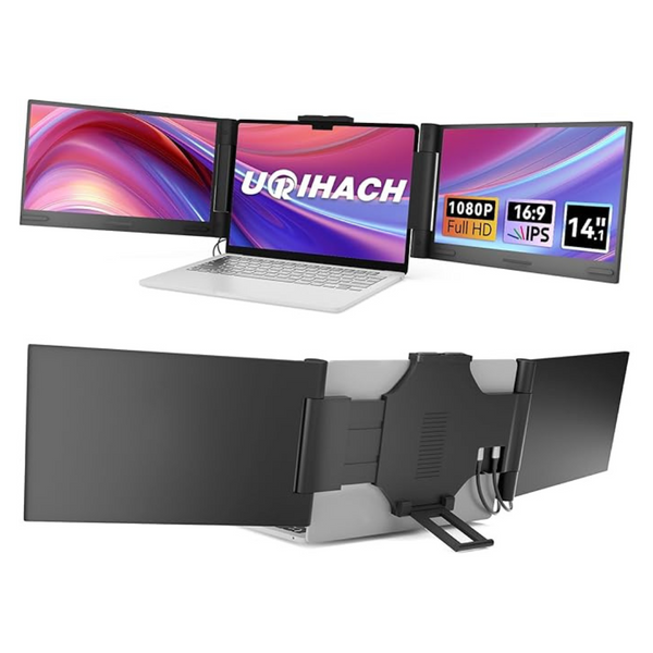 14" FHD 1080P Laptop Screen Extender For Laptop-13-17.3"