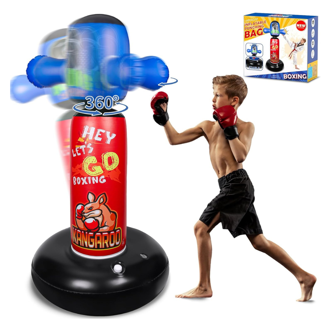 360 Deg. Rotating Inflatable Kids Heavy Punching Bags