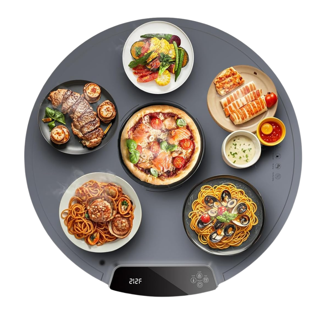 Upgraded Extra Large Roll Up Food Warming Mat