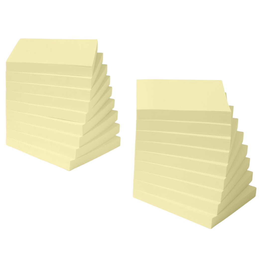Amazon Basics Square Sticky Notes (Pack Of 18)