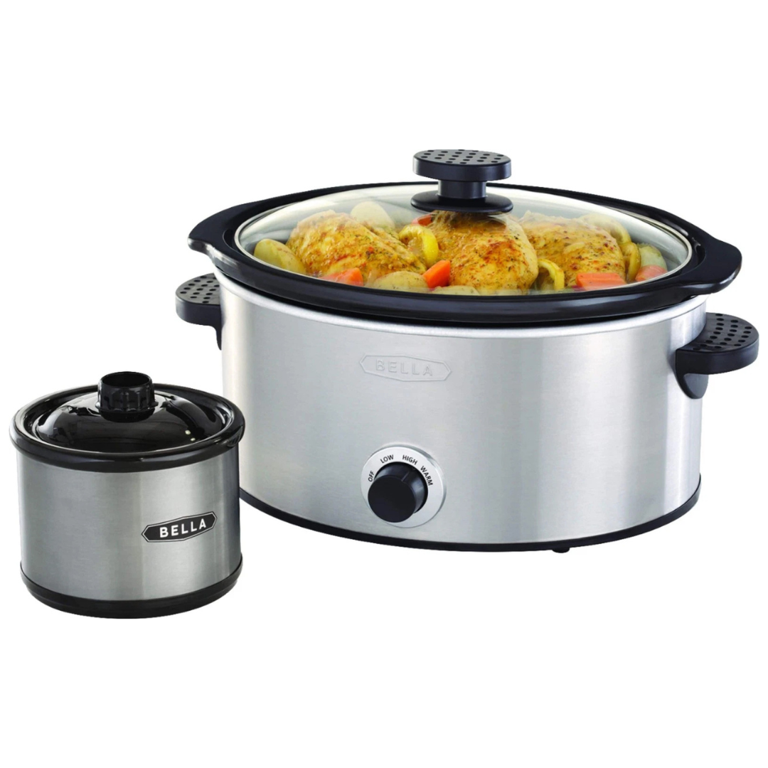Bella – 5-qt. Slow Cooker With Dipper