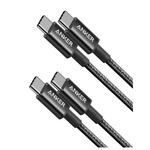 2-Pack Anker 3.3ft USB-C To USB-C Fast Charging Cable