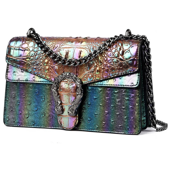Women's Crocodile Printed Shoulder Crossbody Bag (Various)