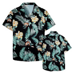 Hawaiian Dad And Son Matching Shirts