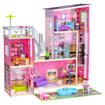 KidKraft Uptown Wooden Dollhouse With 36 Accessories