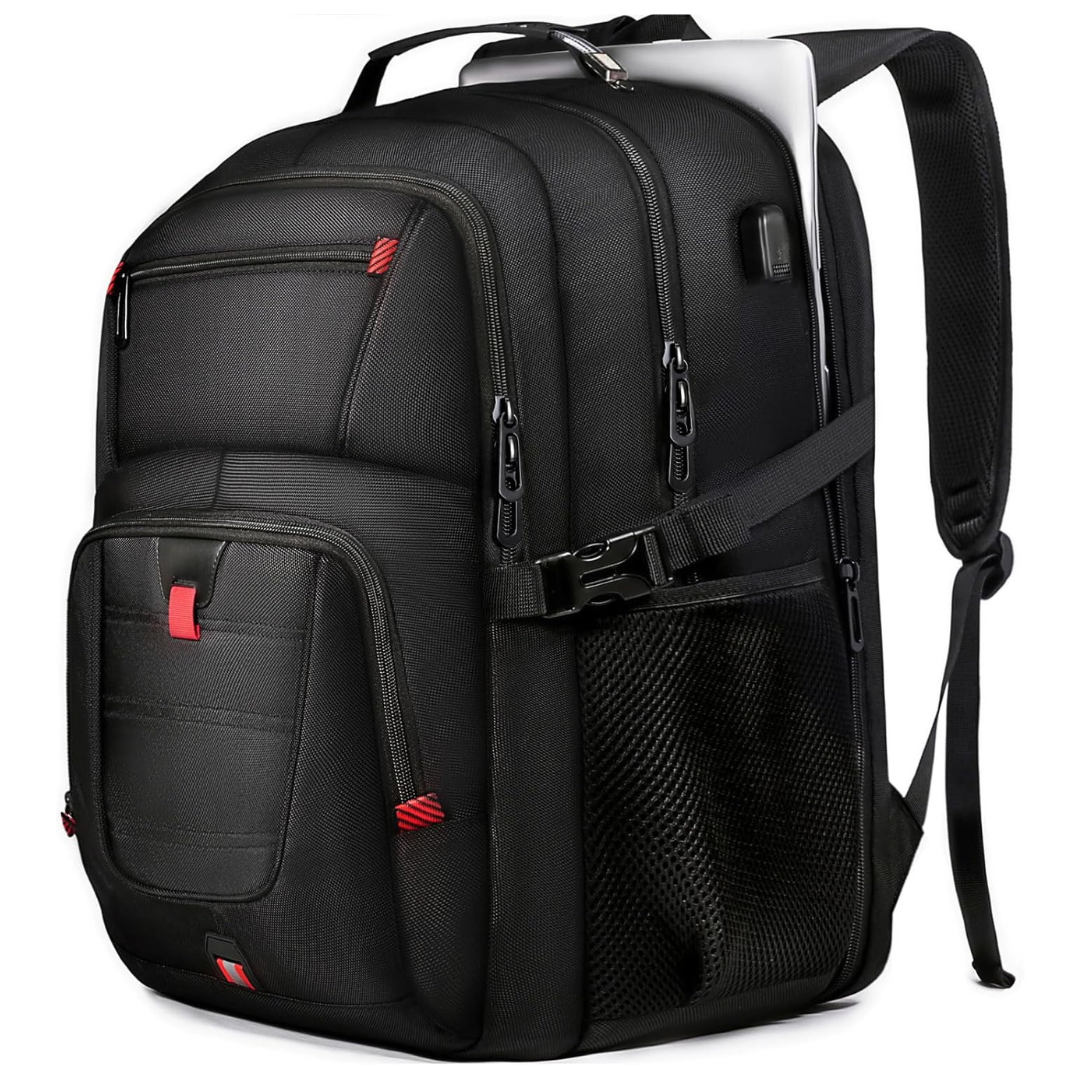 50L Z-MGKISS Extra Large 17.3" Travel Laptop Backpack