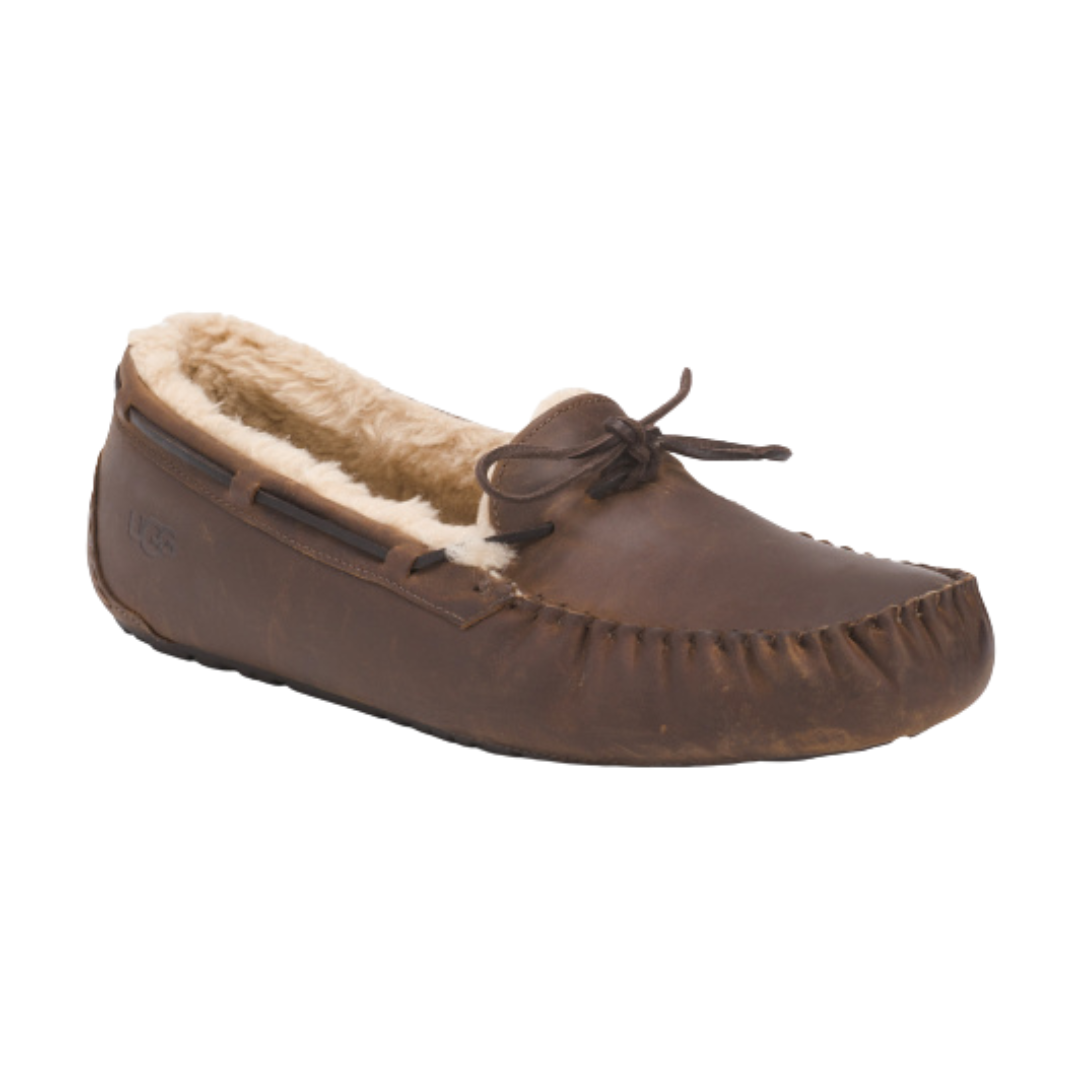UGG Men's Leather Olsen Slippers