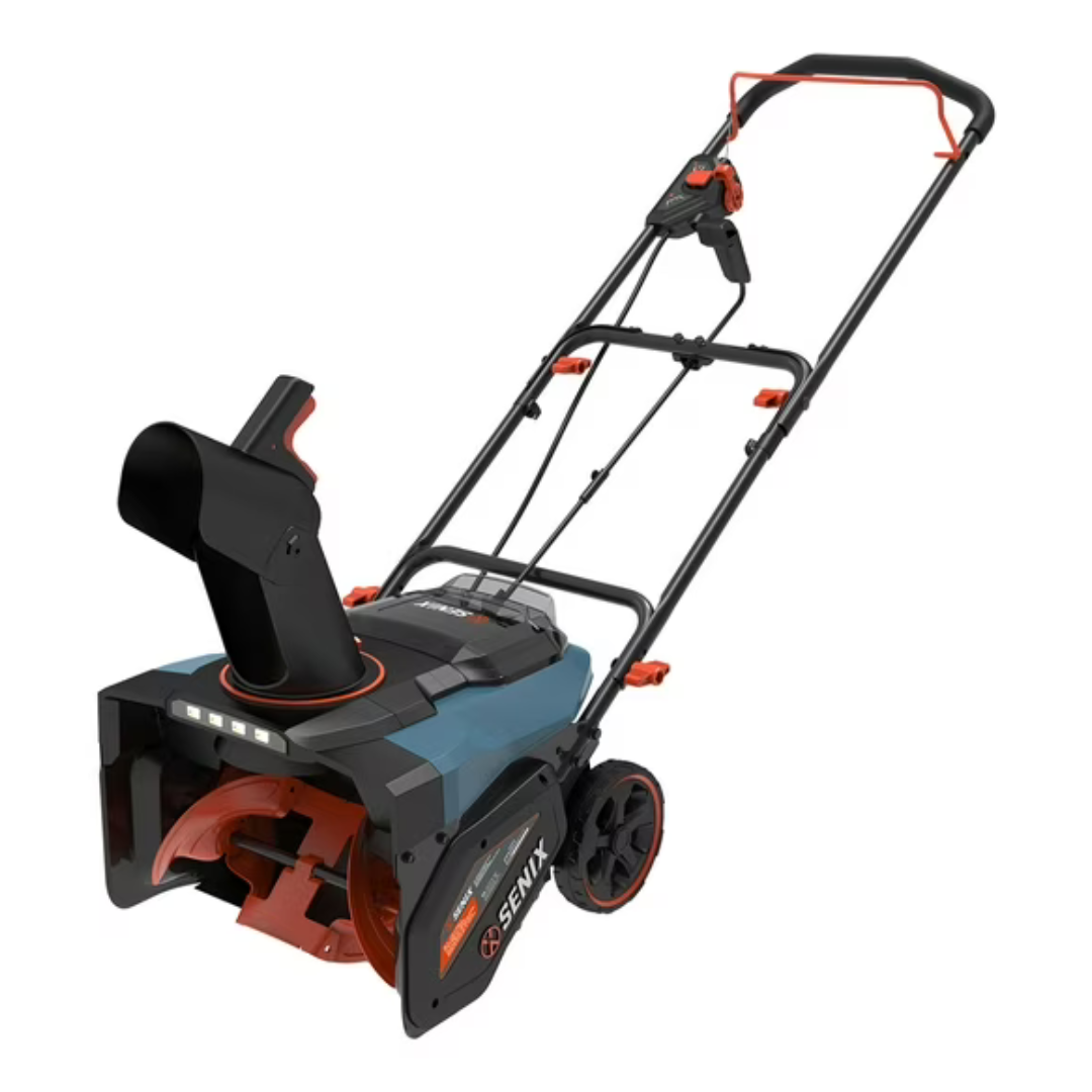 SENIX 2X2 40V 18" Single-Stage Cordless Snow Blower