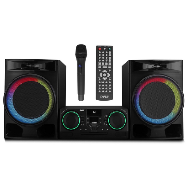 Pyle CD Stereo System With Bluetooth, MP3/DVD/CD Playback