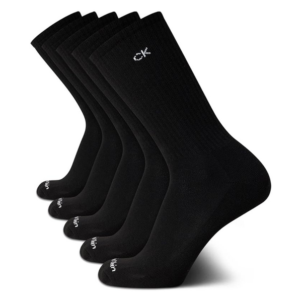 5-Pack Calvin Klein Men's Soft Breathable Athletic Socks