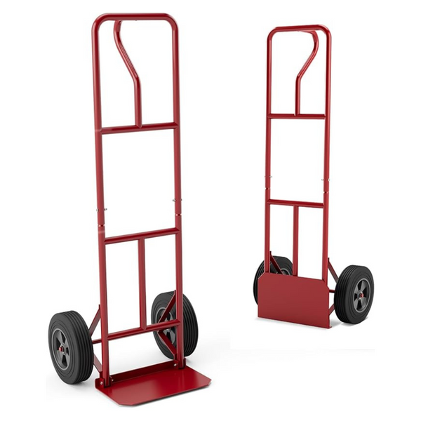Goplus P-Handle Heavy Duty Metal Dolly Cart