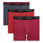 3-Pack PUMA Men's Sportstyle Diamond Boxer Briefs