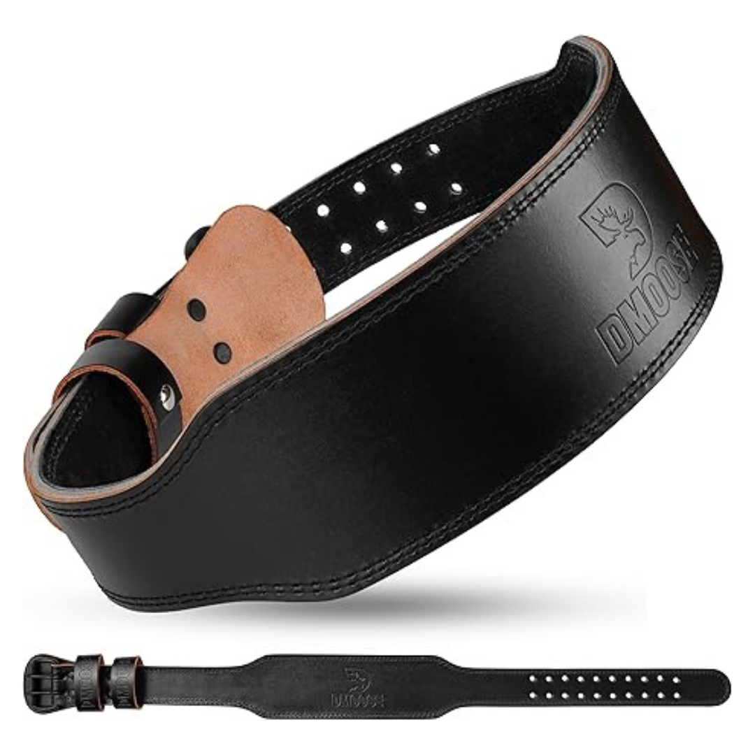 DMoose Fitness Leather 4" Or 6" Weightlifting Belts (Various)