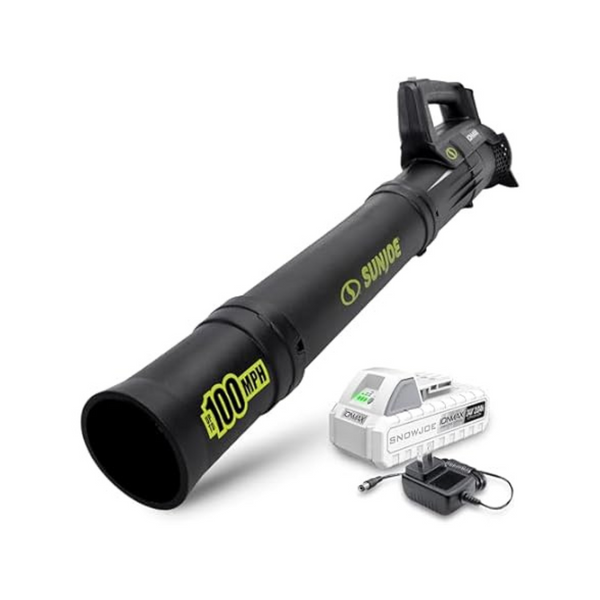 Sun Joe iON Cordless Turbine Jet Leaf Blower W/ 2.0Ah Battery & Charger
