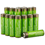 16-Pack Amazon Basics Rechargeable AA NiMH High-Capacity Batteries